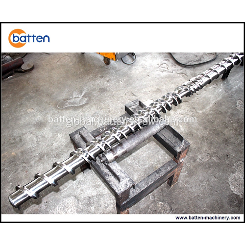 Screw and Barrel for Plastic Machine single screw extruder machine screw and barrel Manufactory